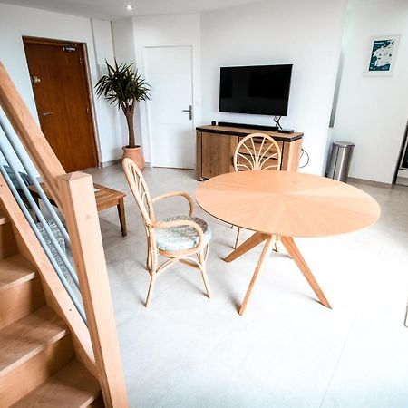 Appart-Duplex Vue Mer Panoramique Balcon & Piscine Proche Commerce Penmarcʼh Exterior foto