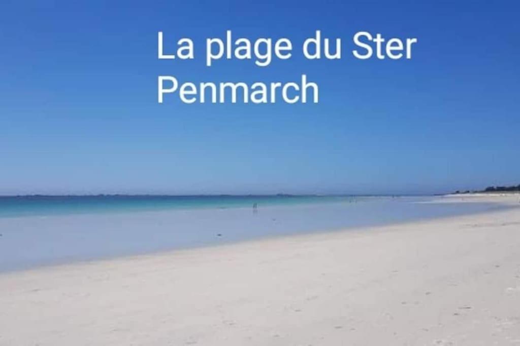 Appart-Duplex Vue Mer Panoramique Balcon & Piscine Proche Commerce Penmarcʼh Exterior foto